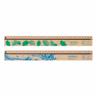 Herlitz Lineal 30 cm GREENline Motive sortiert