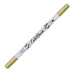 Calli Brush Double Tip Brushpen metallic gold, Fasermaler...