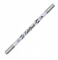 Calli Brush Double Tip  Brushpen metallic silber,...