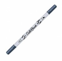 Calli Brush Double Tip  Brushpen metallic blau,...