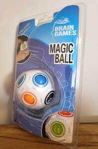 Brain Games Magic Ball 6,5cm bunt, schieb die Kugeln,