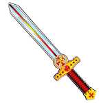 Kreuzritterschwert aus Schaumstoff, für Kinder...