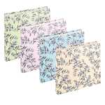 Fotoalbum 18x18cm Bloomy 4fach sortiert, 30 Seiten