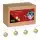 Kugelgirlande gold 10 LED ww Ø 5cm 6h Timer, 10 goldene Kugeln 1,65m