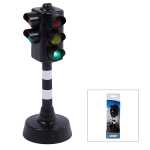 Kids Globe Verkehrsampel mit Licht und Sound 14cm,