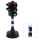 Kids Globe Verkehrsampel mit Licht und Sound 14cm,