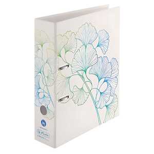 Ordner maX.file A4 8cm GREENline Ginko, Papierbezug 4-farbig bedruckt