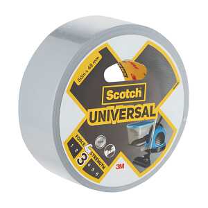 Universal Klebeband 2904 48mmx25m silber, beschriftbares Gewebeband