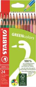 STABILO GREENcolors 24er Etui 4006381573825