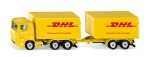 Siku LKW mit Anhänger DHL 4006874016945