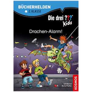 Die drei ??? Kids Drachen-Alarm!, Bücherhelden 2. Klasse, Detektivbuch