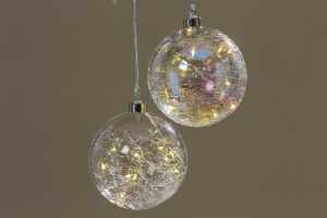 Weihnachtskugel Jilia 12cm 2fach sortiert, Boltze