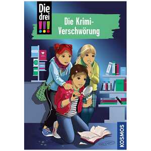 Die drei !!! 88 Die Krimi-Verschwörung, 160 Seiten, ab 8 Jahren,