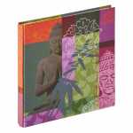Fotoalbum 26x25cm Buddha rot, 40 Seiten, mit...