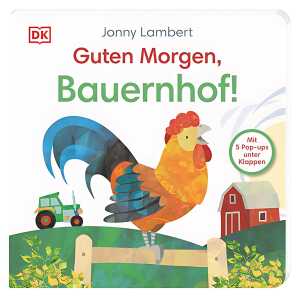 Guten Morgen Bauernhof Pappbilderbuch mit Pop-ups und Ausklappseiten