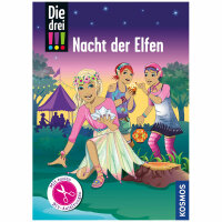 Die drei !!!  Nacht der Elfen, Detektivbuch von Mira Sol,...