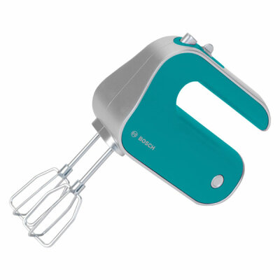 Bosch Handmixer 2021  kindgerechte Funktionen, mit sich drehenden, abnehmbaren Quirls und Schalterattrappe,, originalgetreue Nachbildung im Bosch Design,, 2 Batterien AA benötigt, Batterien nicht enthalten,, ab 3 Jahren, Klein Toys