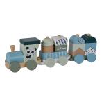 Eichhorn Holzzug 29cm 16 Teile, Holzzug mit 2 Waggons u...