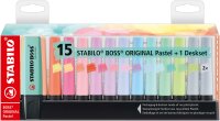 STABILO BOSS ORIGINAL Pastel 15er Tischset