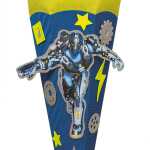 Roth Schultüte 68cm eckig Roboter-Bastelset