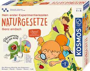 Naturgesetze 1. Experimentierkasten, 29 abwechslungsreiche Experimente