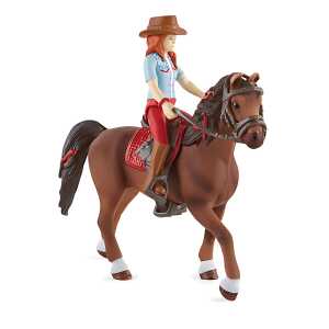 Schleich Horse Club Hannah & Cayenne 4059433572901