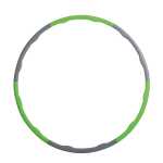 Fitness Hoop 100cm anthazit grün, 6-teiliger Hula...