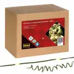 Lichterkette NewTec 480 Micro LED ww 8h Timer,...