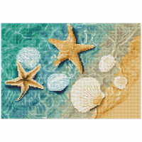 DIAMOND DOTZ Squares  Crystal Shore 28x41cm, ab 8 Jahren,...