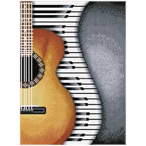 DIAMOND DOTZ Squares Classical Jazz 41x30cm, ab 8 Jahren, Pracht Hobby