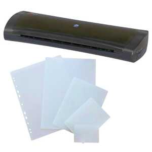 Bundle Laminiergerät A3 gratis Laminierfolien Mix, Laminiergerät A3