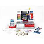 Tabletkasse mit Soundbar, abnehmbares Tablet, mit Kassenfach