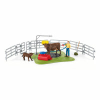 Schleich Farm World  Kuh Waschstation