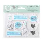 Goldbuch 3D Sticker hello little one blau