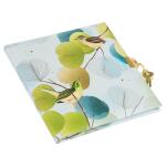 Goldbuch Tagebuch Ginkgo Bird