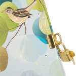 Goldbuch Tagebuch Ginkgo Bird