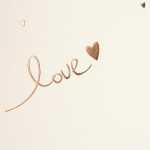 Goldbuch Hochzeitsalbum Raining Hearts pfirsich