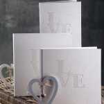 Goldbuch Gästebuch White Love