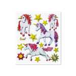 Roth HobbyFun XXL 3D-Sticker Einhorn 14 Teile 30 x 30cm