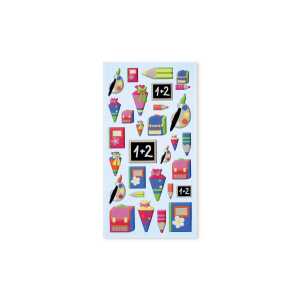 Roth HobbyFun Soft-Sticker Einschulung 30 Teile 10 x 20cm