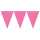 AMSCAN EUROPE Wimpelkette 457x17,7cm dunkelrosa, Amscan