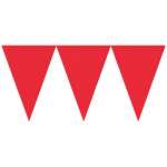 AMSCAN EUROPE Wimpelkette 457x17,7cm apfelrot, Amscan