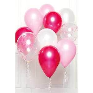 AMSCAN EUROPE Ballonbouquet 10 Ballons pink, Amscan