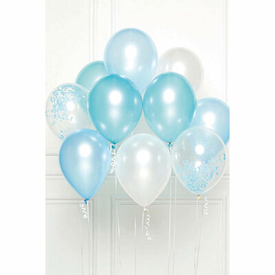 AMSCAN EUROPE  Ballonbouquet 10 Ballons  blau, Amscan