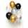 AMSCAN EUROPE DIY Ballonbouquet 8 Ballons 27cm 3 Farben, ab 8 Jahren