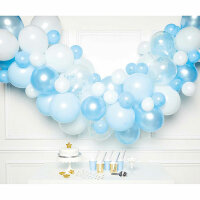 AMSCAN EUROPE  Ballongirlande 70 Ballons  blau, Amscan