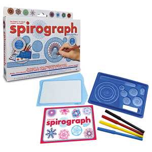 Spirograph Schablonenset Starterset, für das Zeichnen von Mustern