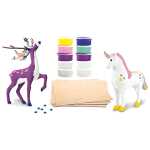 Modellier Set Einhorn u Rentier, zum Ausmodellieren eines...
