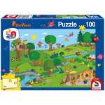 Die Maus Puzzle 100 Teile Im Spielpark, 50 Jahre Die Maus