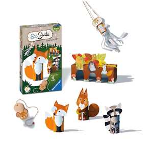 Bastelset EcoCreate Forest Animals RAVENSBURGER 18132